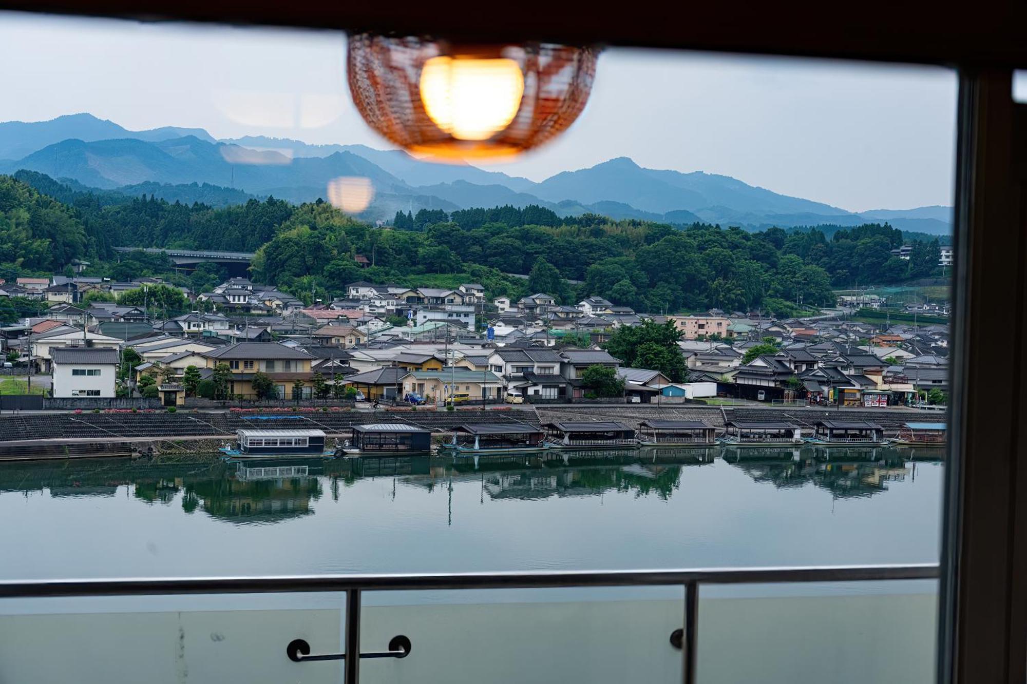 Mikuma Hotel Hita Bagian luar foto