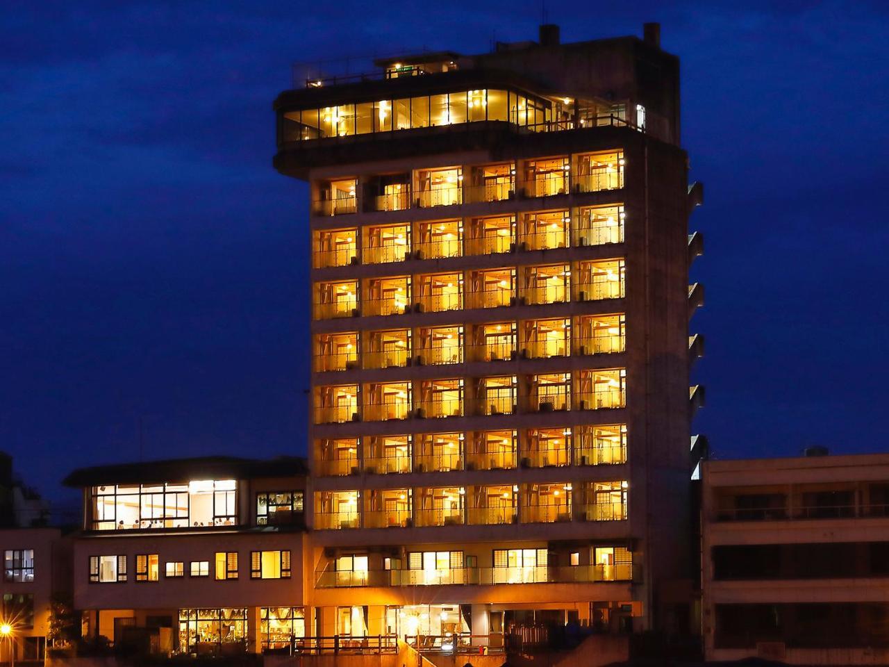 Mikuma Hotel Hita Bagian luar foto