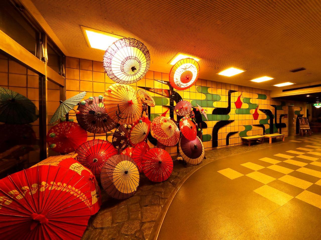 Mikuma Hotel Hita Bagian luar foto